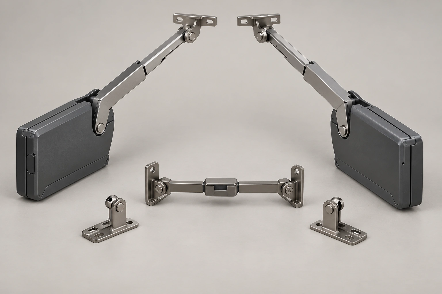 Bi-fold lift door support — product hero view