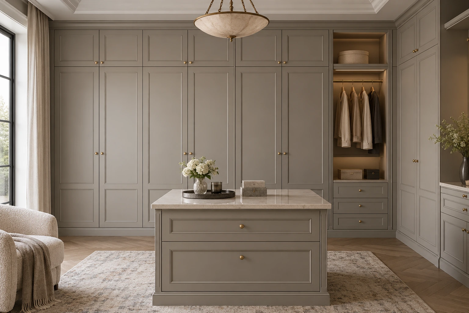 45-degree-mitered MDF frame with 9 mm infill cabinet door · Premium application