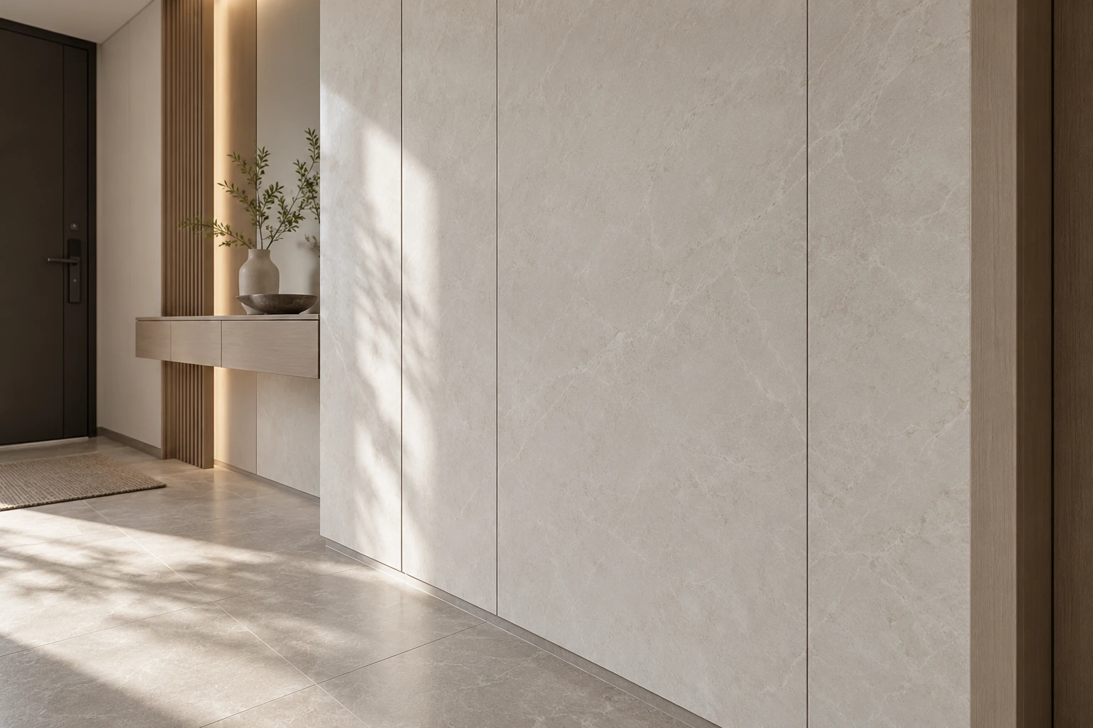 Panel dinding/belakang MDF bentuk vakum sebelah 9 mm · Aplikasi premium