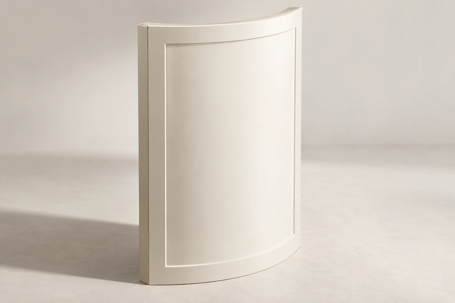 Pintu kabinet MDF melengkung R247 · Sampel bahan