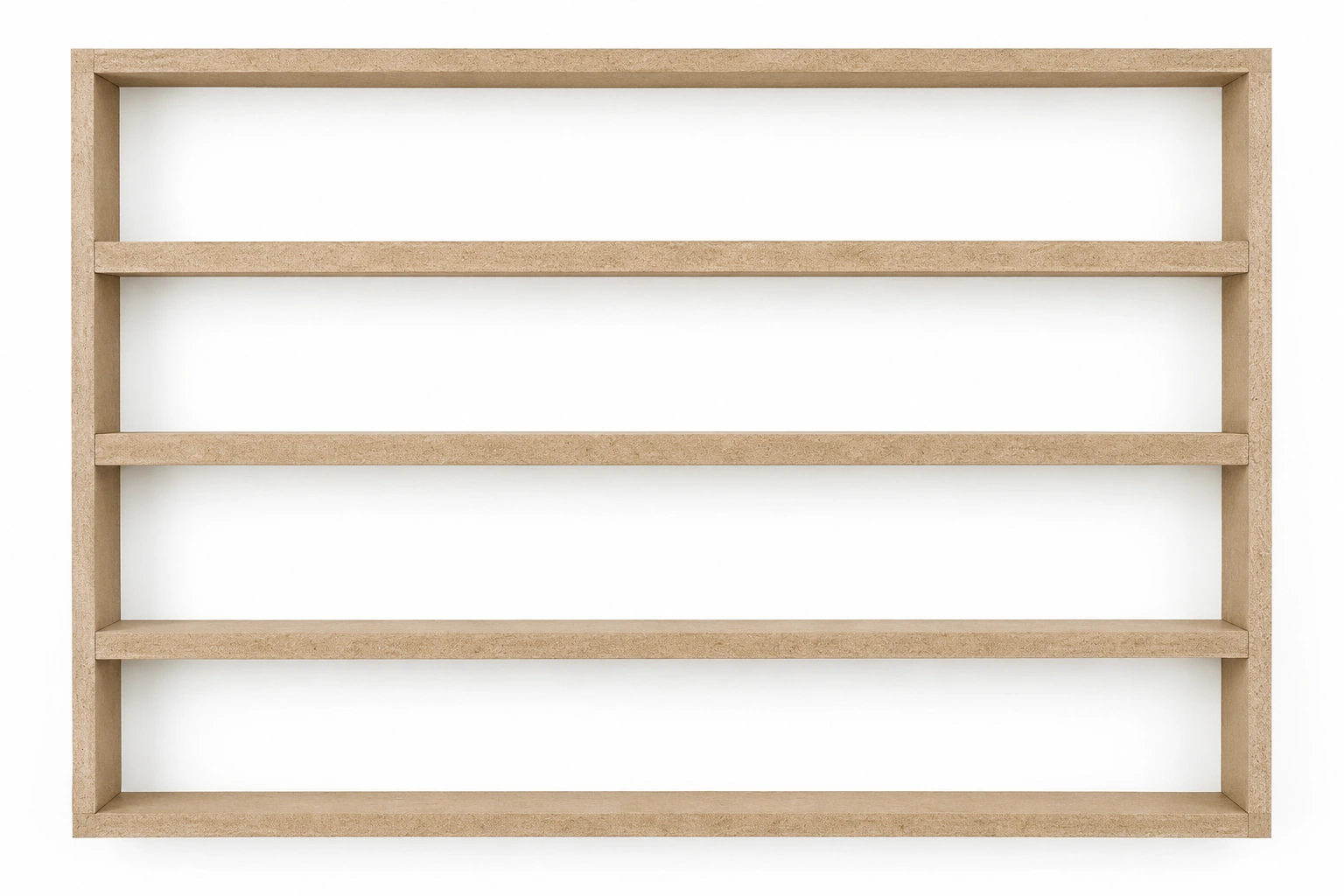 Kotak spacer backing panel dinding papan rekayasa 18 mm · Sampel sistem material