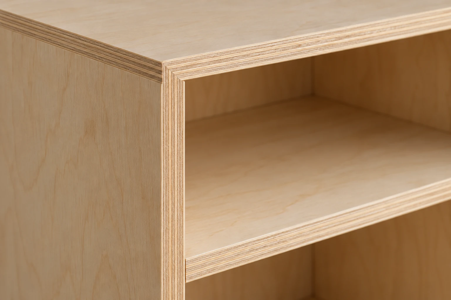 ENF-grade plywood · Cabinet Box Detail