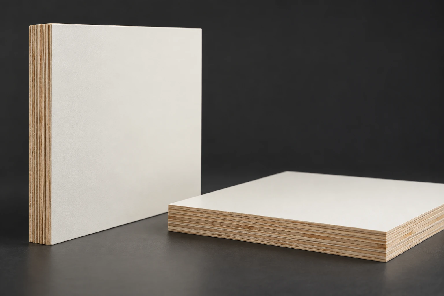 ENF-grade plywood · Finished Panel Cutaway