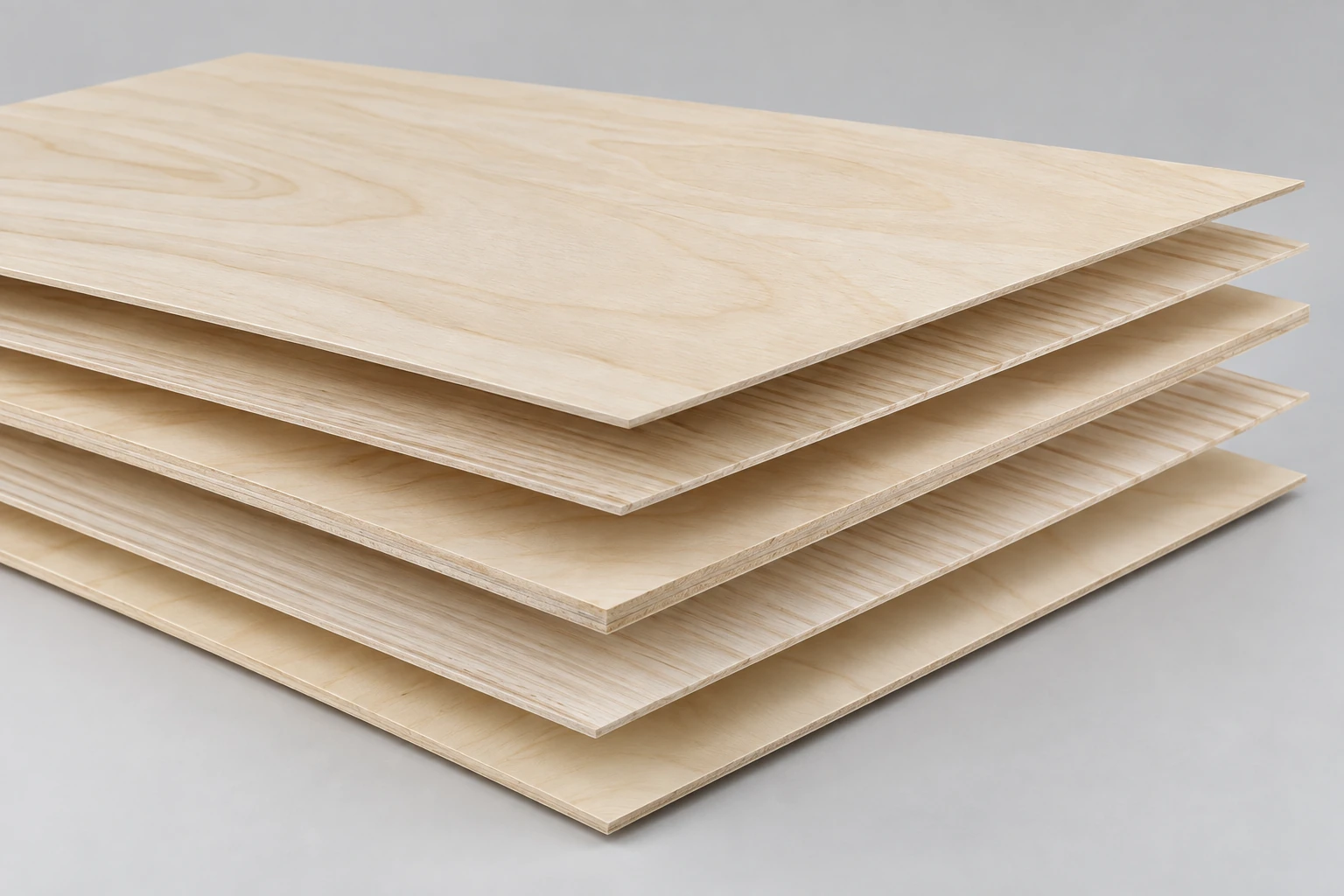 Poplar plywood core · Layer Separation Process Concept